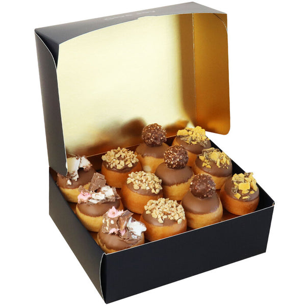Chocolate Donut Gift Box Celebration Birthday Box Donut Gift Box