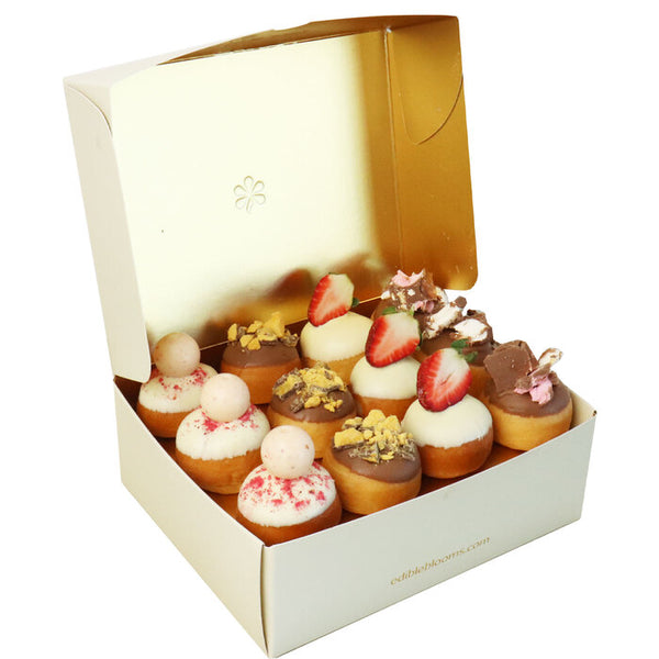 Christmas Gourmet Donut Gift Box Donut Gifts Gift Box Ideas