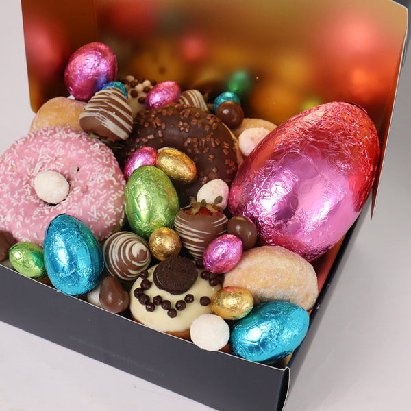 Easter Dessert Treat Box Donut Gifts Dessert Gift Boxes Edible