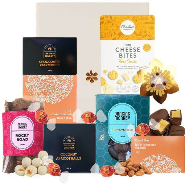 Gourmet Gift Hamper Gift Baskets Gifts for Friends Edible Blooms