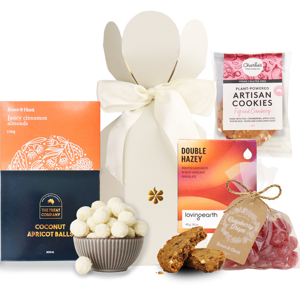 Vegan Gift Hamper Gift Baskets Gifts for Friends Vegan Gift Box Edible Blooms New Zealand