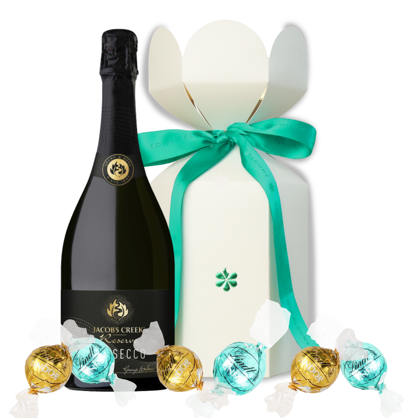 Sparkling Bloom Box | Gift Baskets | Gifts for Friends – Edible Blooms ...