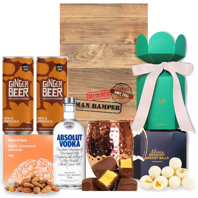 Moscow Mule Man Hamper Gift Baskets Delivery NZ wide – Edible