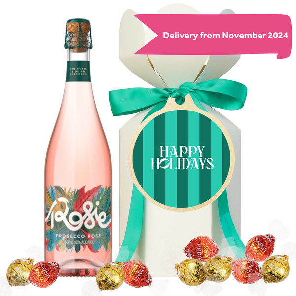 Sparkling Rose Christmas Gift Box