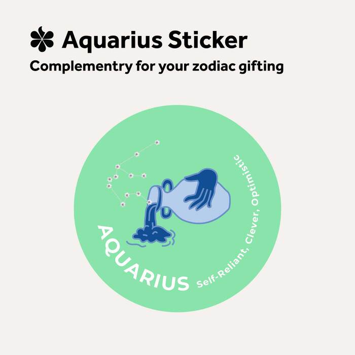Aquarius Zodiac Starry Night Gift Hamper