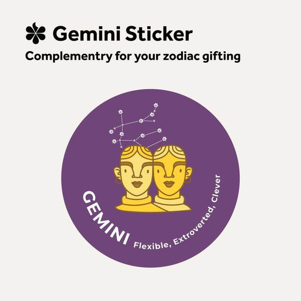 Gemini Zodiac Chocolate Gift Box
