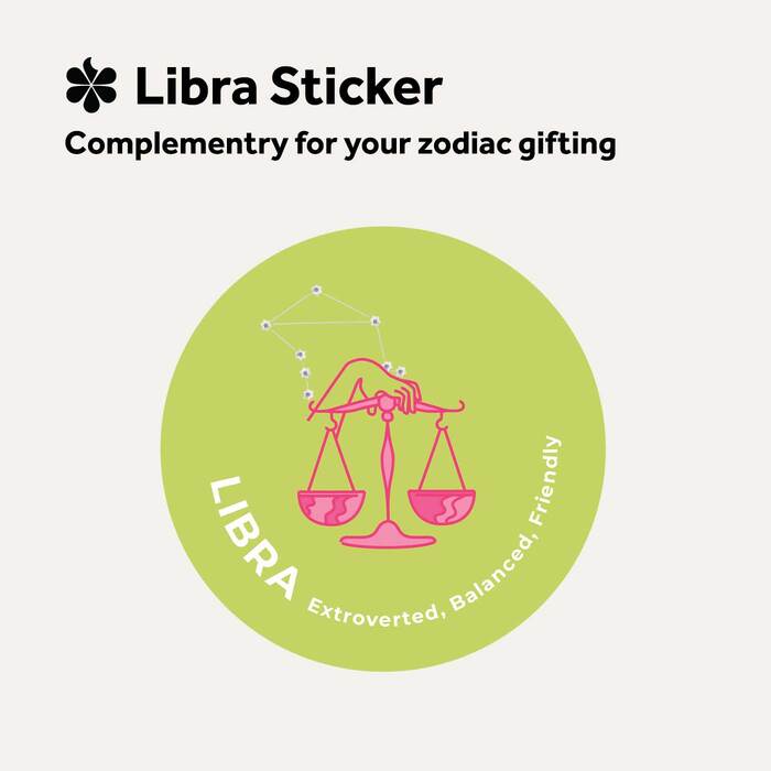 Libra Zodiac Chocolate Gift Box
