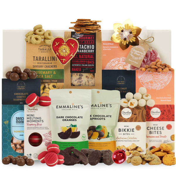 Luxury Treat Gift Hamper Gift Baskets Gifts for Friends Edible