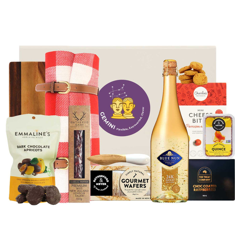 Gemini Everything But Cheese & Wine Gift Hamper