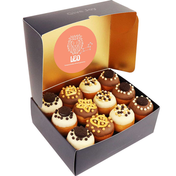 Leo Zodiac Donut Gift Box