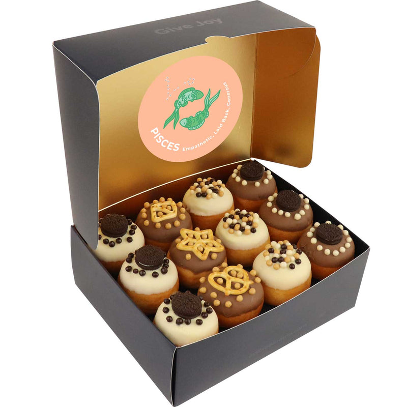 Pisces Zodiac Donut Gift Box