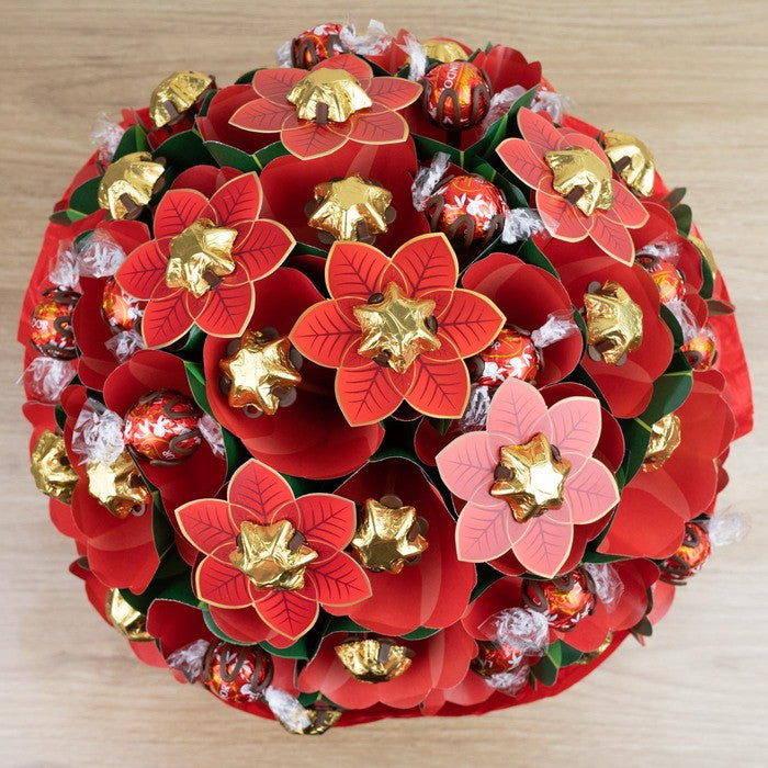 Poinsettia Bouquet Deluxe