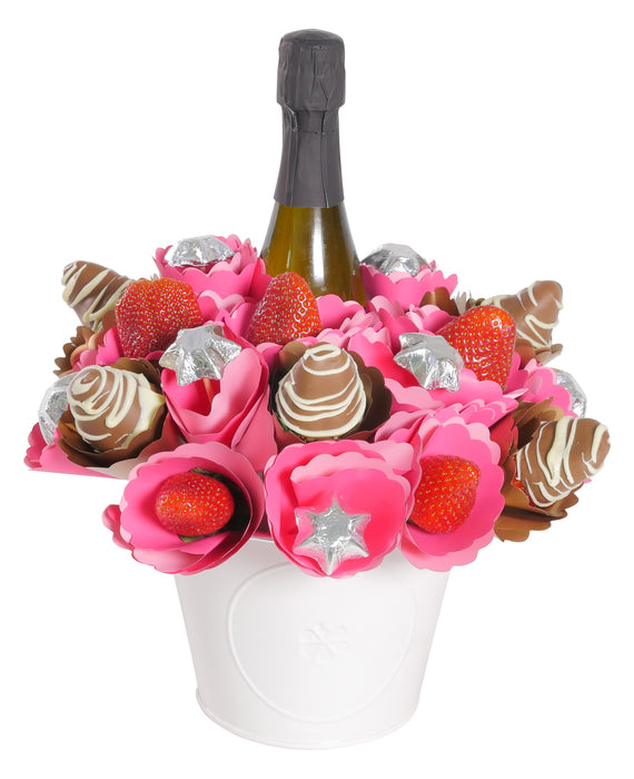 Strawberry Sparkling Chocolate Bouquet - Auckland only