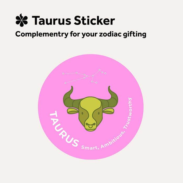 Taurus Succulent Sparkling Piccolo Surprise Gift